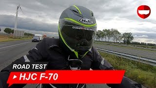 HJC F70 Review and Road Test  ChampionHelmetscom [upl. by Lula]