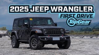 2025 Jeep Wrangler launched in PH Trying out the new Wrangler offroad  Top Gear Philippines [upl. by Ailemak]