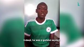 African Brother Imitates Al Husary Quran Recitation [upl. by Temme]