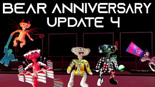 BEAR alpha anniversary 4  three new limited skins  THOB and baldi returning again [upl. by Suhploda428]