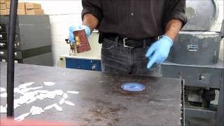 Plastic Spin Casting Process Larry Razza [upl. by Ahsienod]