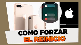 Como Forzar el reinicio del iPhone 8 y 8 Plus [upl. by Maggs869]