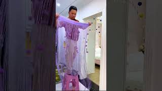 Beautiful Thread Curtain 😍 curtains viralvideo shorts [upl. by Asira965]