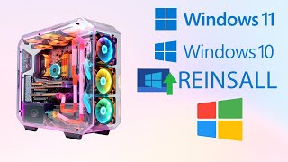 Windows 10 Reinstall Tutorial StepbyStep Installation amp Reinstallation Guide  Anything TampU [upl. by Johnsten247]