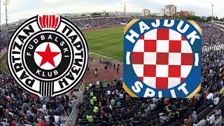 PARTIZAN vs HAJDUK  Regionalna Liga  sažetak uz navijanje   PES 2020 PS4 [upl. by Nnylyam]