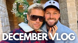 HOW DADS DECORATE FOR CHRISTMAS PART 2 Snowflakes amp Lights Hot Chocolate amp More VLOGMAS DAY 9 [upl. by Phelips25]