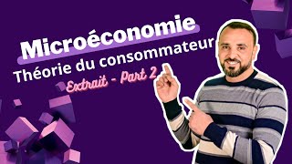 extrait séance de révision micro économie théorie du consommateur part 2 [upl. by Romain627]