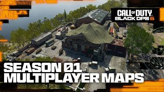 New Multiplayer Maps  Season 01  Call of Duty Black Ops 6 [upl. by Naujit]