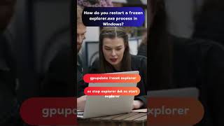 How to Restart a Frozen Explorerexe Process in Windows facts [upl. by Grath]
