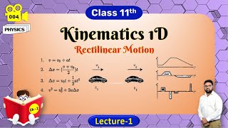 Class 11 Physics Chapter 2  Kinematics 1D Rectilinear Motion Lecture 1  Physics by Arun Lamba Sir [upl. by Letsirhc733]