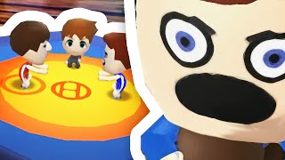 CRAIGS DEBUT WRESTLING MATCH  Tomodachi Life 8 [upl. by Atnwahs]