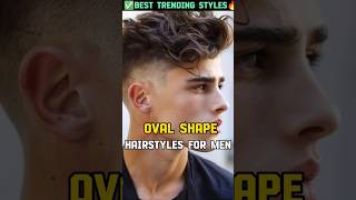 TOP 3 Trending Hairstyles For OVAL FACE SHAPE MEN✅  Mens Fashion 🔥 shorts viral hairstyle [upl. by Aynodal]