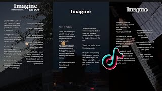 Imagine Scenarios Compilation  yn x hn booktube tiktokvideo [upl. by Oilasor]