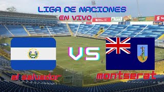 EL SALVADOR 1 VS 0 MONTSERAT EN VIVO turbousa2026 deportes [upl. by Lenra543]