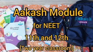 Aakash Module for NEET  Aakash Kit 2023 for class 11th and 12th [upl. by Sadiras]