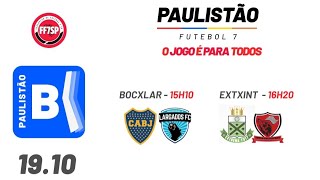 PAULISTÃO SERIE B  PLAY IN [upl. by Nedla]