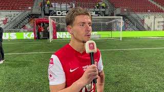 NABESCHOUWING  Stan van Dessel over zijn Geusseltdebuut en zijn 1e doelpunt MVV  Top Oss 22 [upl. by Denman510]