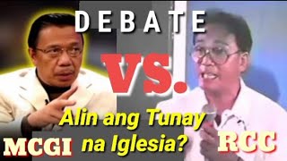 DEBATE MCGI VS ROMAN CATHOLIC [upl. by Curry26]