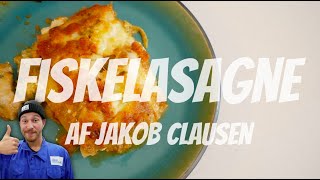 Fiskelasagne  Opskrifter  P Clausens Fiskehandel [upl. by Milford]