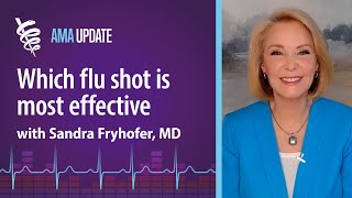 Sandra Fryhofer MD on who needs a higher dose flu vaccine [upl. by Middleton107]