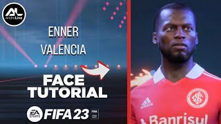 FIFA 23  ENNER VALENCIA Face  Stats Tutorial [upl. by Akived539]