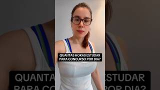 QUANTAS HORAS ESTUDAR PARA CONCURSO POR DIA concursos direito concursotjsp escreventetjsp tjsp [upl. by Irakuy]