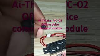 technology electronics arduino AiThinker VC02 Offline Voice command module [upl. by Ahsenid818]