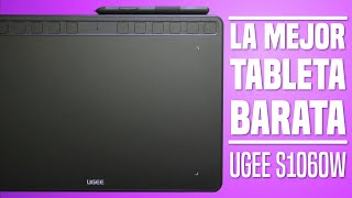 LA MEJOR TRABLETA GRÁFICA BARATA DE 2022  Review UGEE S1060W [upl. by Adna719]