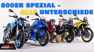 Welche für wen  Suzuki 800er Modellreihe im Überblick [upl. by Anhoj911]