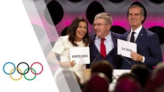 IOC Session – Day 1  Olympic Games 2024 and 2028 [upl. by Ailenroc405]