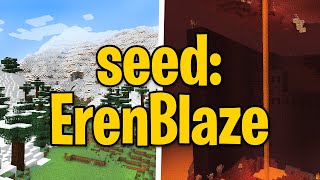 PROVO il SEED quotErenBlazequot su MINECRAFT 118 [upl. by Ardle]