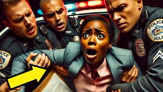 RACIST COP HUMILIATES BLACK WOMAN – PANICS WHEN HE DISCOVERS HER TRUE IDENTITY [upl. by Fawn]