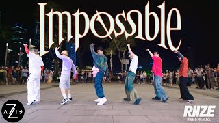 KPOP IN PUBLIC  ONE TAKE RIIZE 라이즈 Impossible  DANCE COVER  ZAXIS FROM SINGAPORE [upl. by Erdnael324]