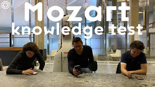 Mozart Knowledge test with musicians [upl. by Shela282]