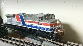 Athearn Genesis Amtrak ES44AC Horn Swap [upl. by Litnahc580]