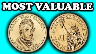 MOST VALUABLE DOLLAR COINS WORTH MONEY  PRESIDENTIAL DOLLAR COIN ERRORS [upl. by Annauqal880]