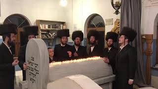 Shulem Brodt amp Neshume Choir Singing Davenen At The Zion Of The Holy Baal Shem Tov IN Ukraine [upl. by Nicki142]