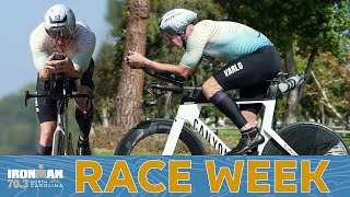 RACE WEEK  Aero Testing with Jim Manton  Ironman 703 Wilmington [upl. by Scever]