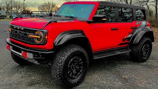 Ford Bronco Raptor 2023  Brutal OffRoad SUV Red Monster [upl. by Aronel]