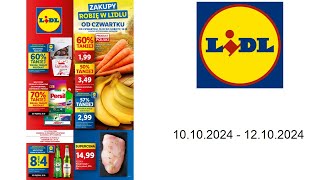 Gazetka Lidl PL  10102024  12102024  Od czwartku [upl. by Koo]