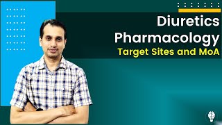 Diuretic Drugs Pharmacology Part 1 Target Site and Mechanism of Action of Diuretics [upl. by Frederigo]