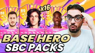 OPENING 16x BASE HERO SBC PACKS FC 25 Ultimate Team [upl. by Nirehtac]