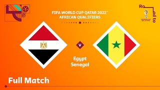 Egypt v Senegal  FIFA World Cup Qatar 2022 Qualifier  Full Match [upl. by Nanyt90]