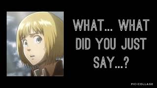 My Happiest Days  ASMR  Armin Arlert x Pregnant Fem Listener [upl. by Phaidra]