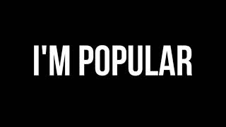 IM POPULAR subliminal [upl. by Koosis]