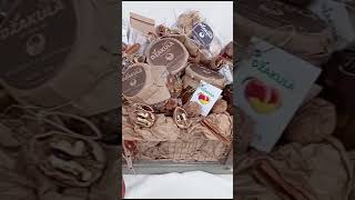 Fruit basket with flowers gifts for loved ones 7 fruitbasket gift homemade [upl. by Selwin]