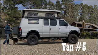 Tour our fifth van A Ford 2013 E350 4x4 Sportsmobile conversion [upl. by Eimat]