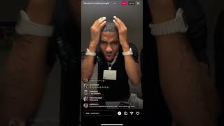 BANDO KD DieY  LilPat ICED OUT🥶 IG LIVE [upl. by Thornburg213]