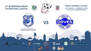 CDS HUELVA vs OSLO DOVES SPORTS QUARTERFINALS MEN [upl. by Hebrew649]