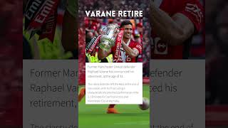 Raphael Varane Retire [upl. by Oyek]